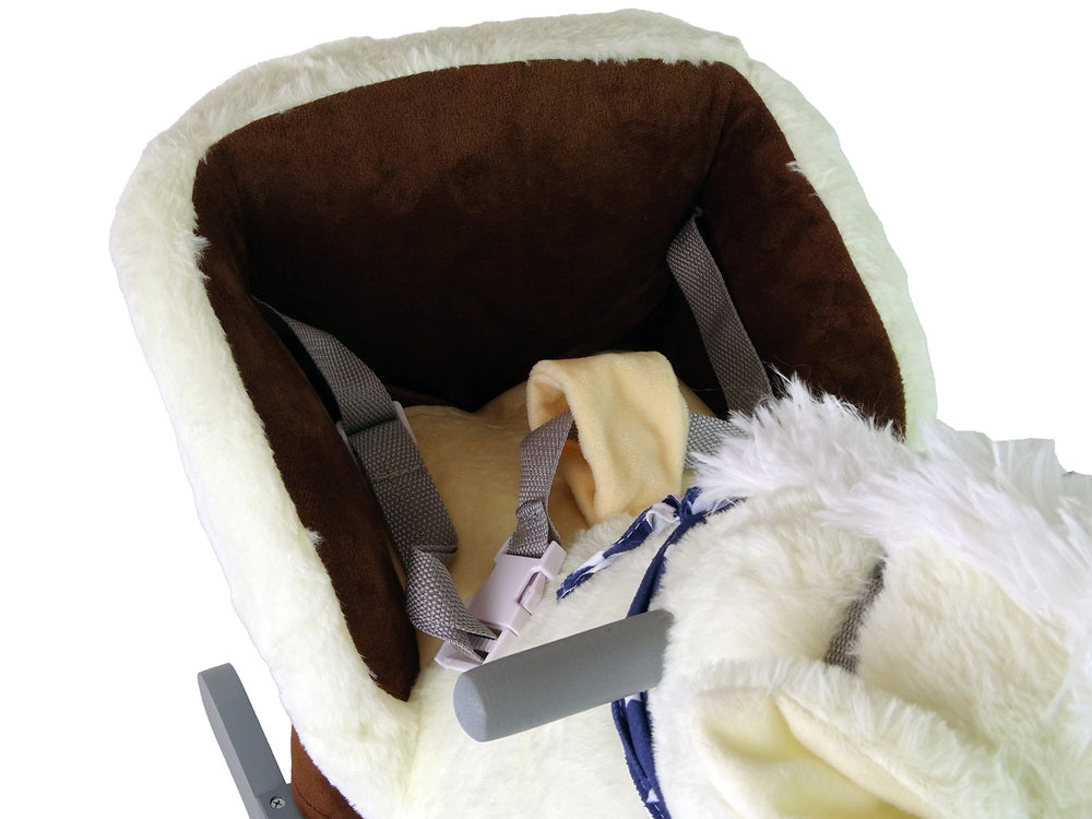 Houpací jednorožec s melodií pro děti od 3 let – 48 cm