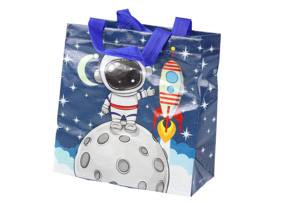 Dárková taška Cosmos tmavě modrá 23×22×10 cm