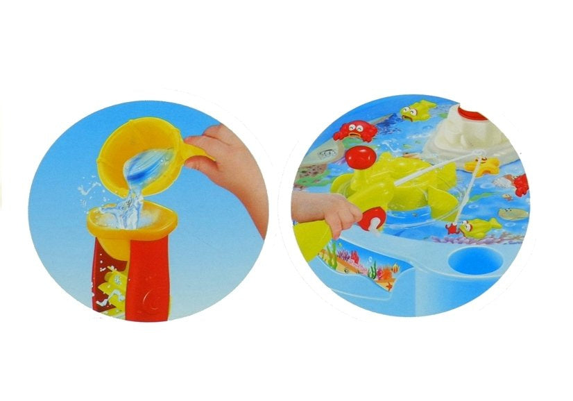 Colorful Fishing Table With Fishing Rods For Kids