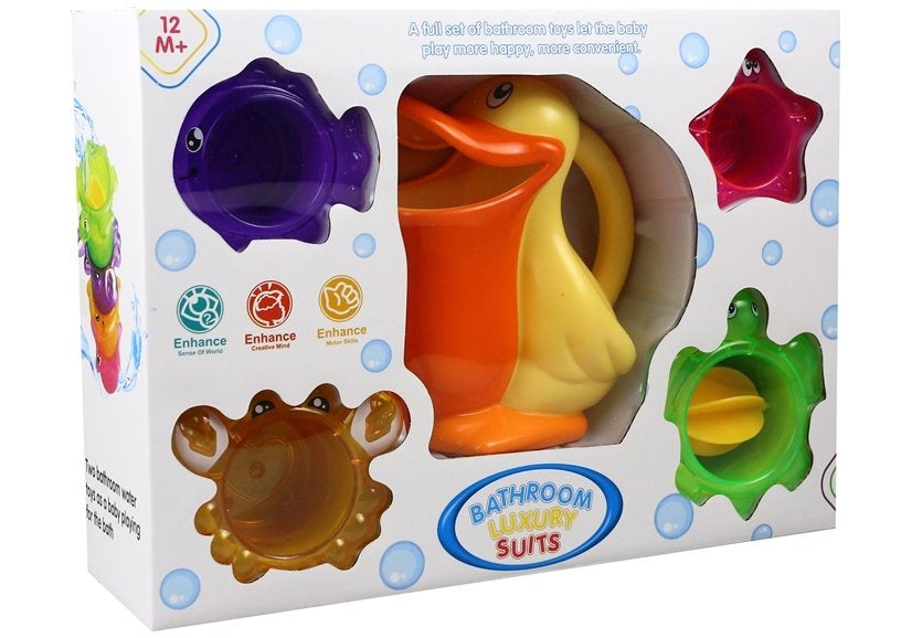 Pelican With Patterns To Bath