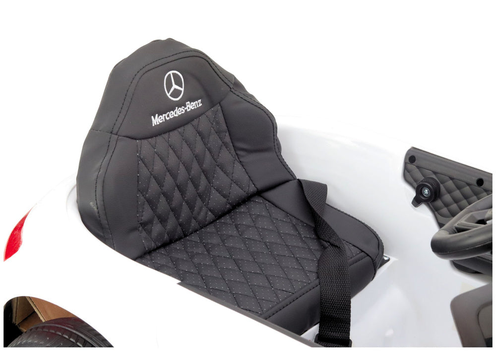 Elektrické autíčko Mercedes KL-1666-1 bílé – Mercedes