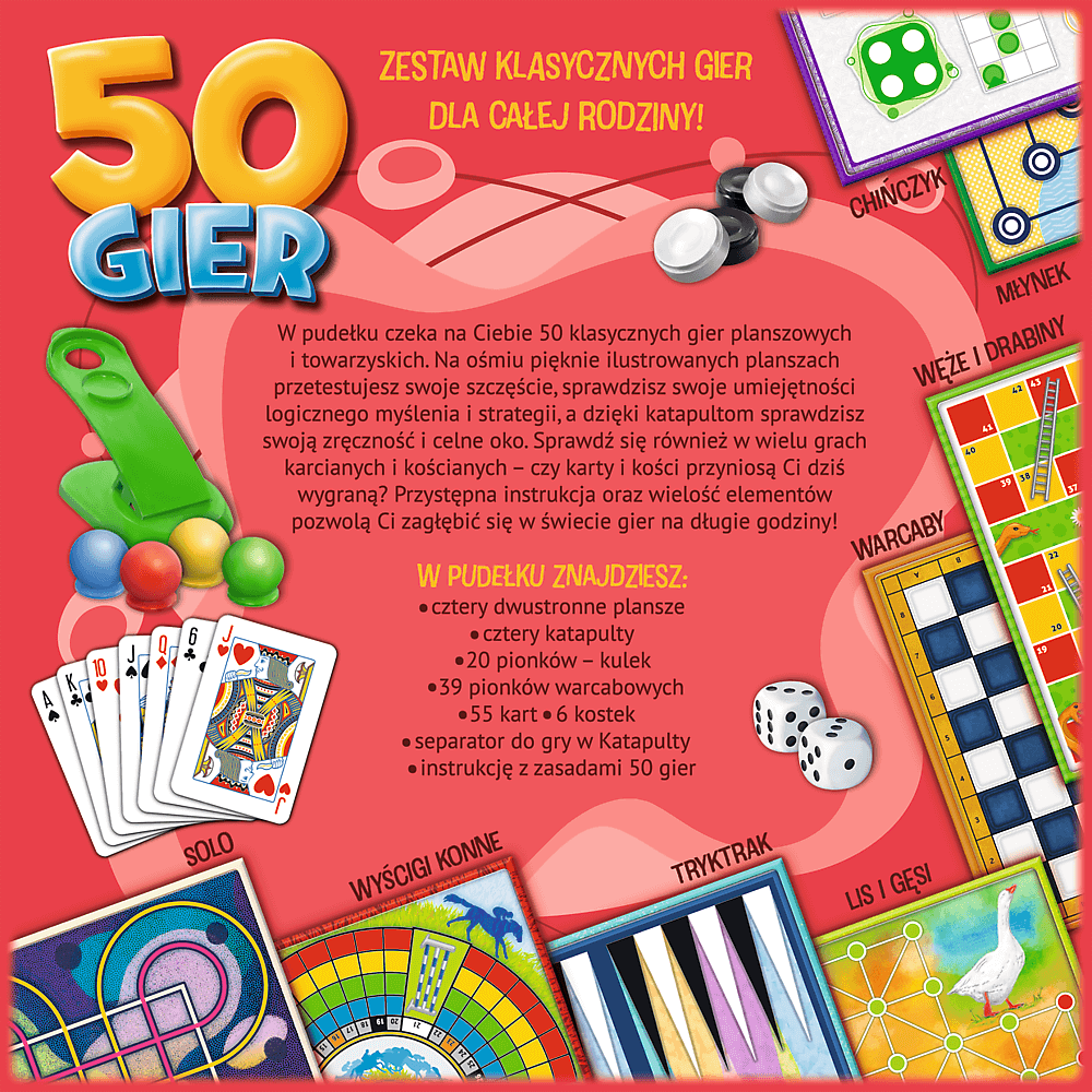Soubor 50 klasických her Kaleidoscope – Trefl