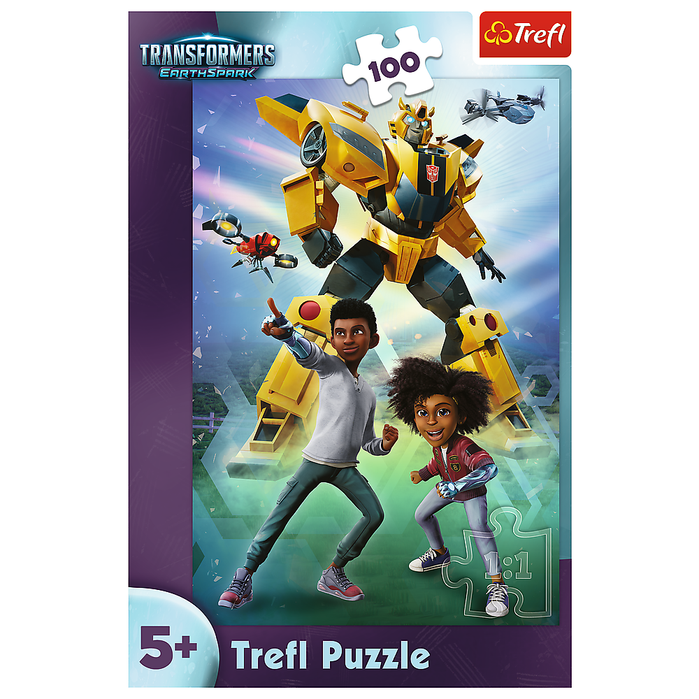 Puzzle Transformers Team – 100 dílků – Hasbro