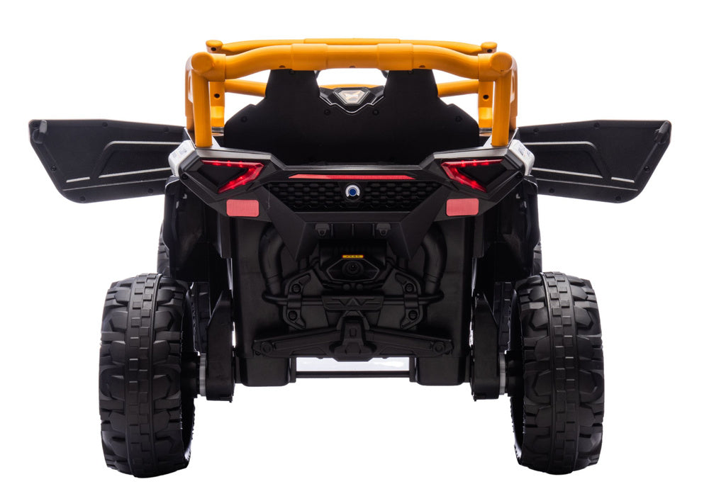 Elektrické autíčko M2 4x4 žluté – dětské vozítko na baterii