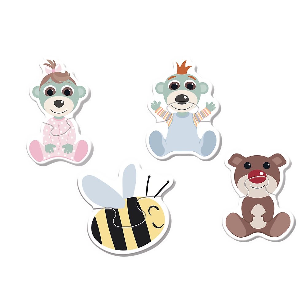 Puzzle Baby Classic – Miminko s medvídkem – Trefl