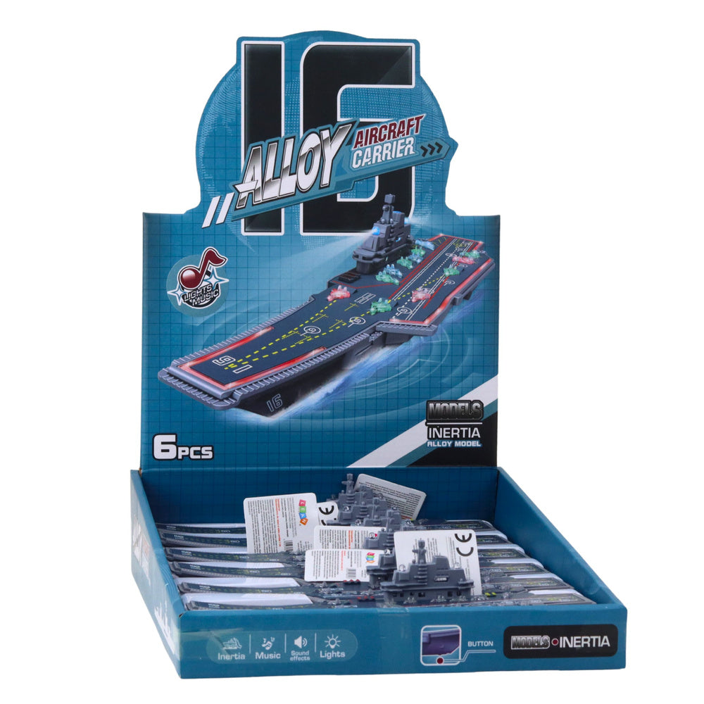 Vojenská letadlová loď se světly a zvuky 24 cm