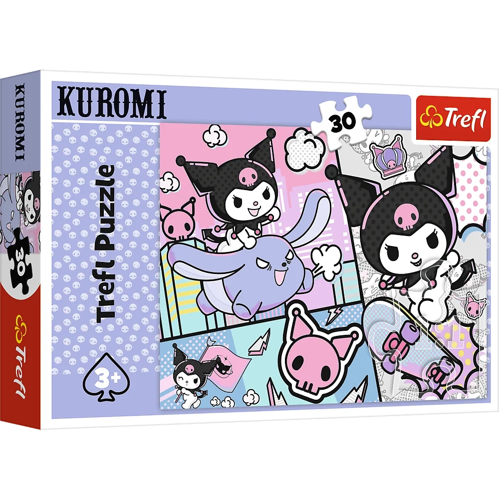 Puzzle 30 dílků – Zábava s Kuromi a Hello Kitty 18325