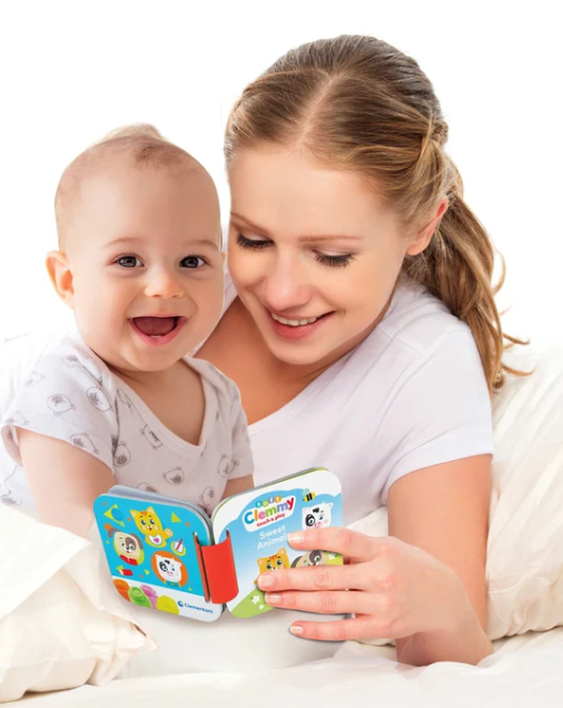 Clemmy kostky Sladká zvířátka s knížkou – Clementoni