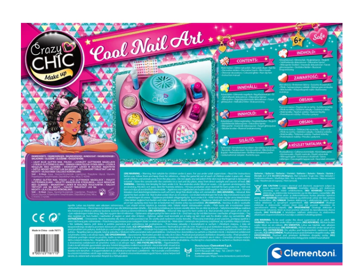 Crazy Chic Nail Studio Crazy Nails Manicure Salon Clementoni 78771