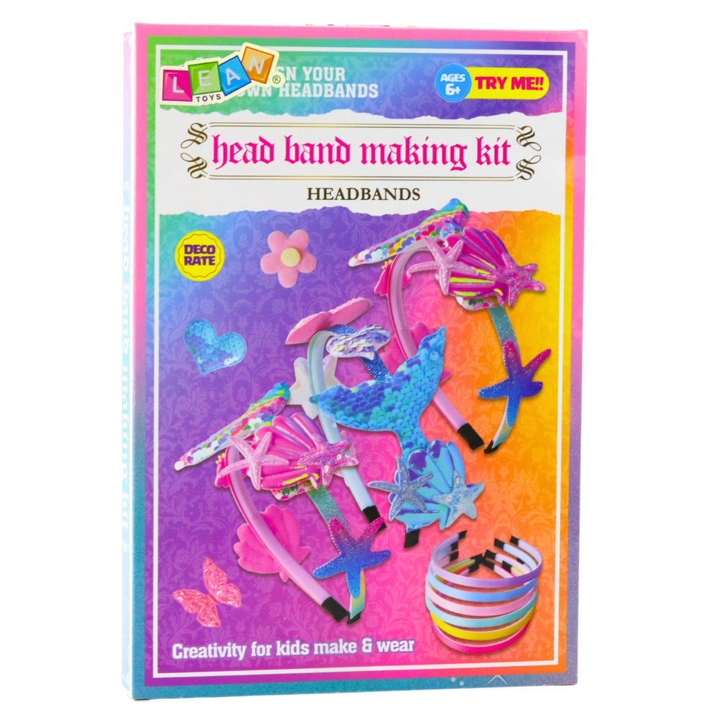 Kreativní sada na výrobu mořských čelenek – 6 ks