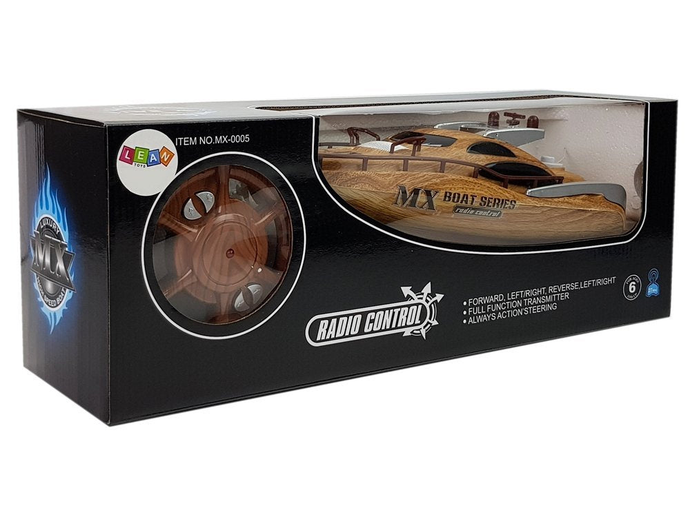 Powerboat R/C 27Mh Remote Steering Remote Control Range 40 m