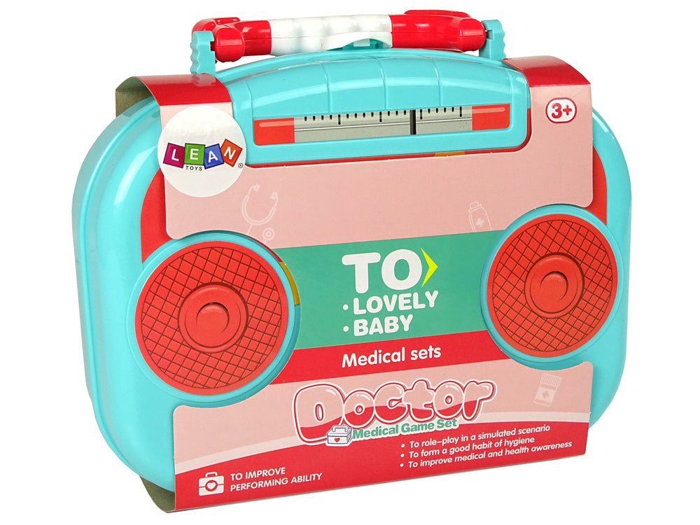 Sada malého doktora v tyrkysovém kufříku – 19 dílů
