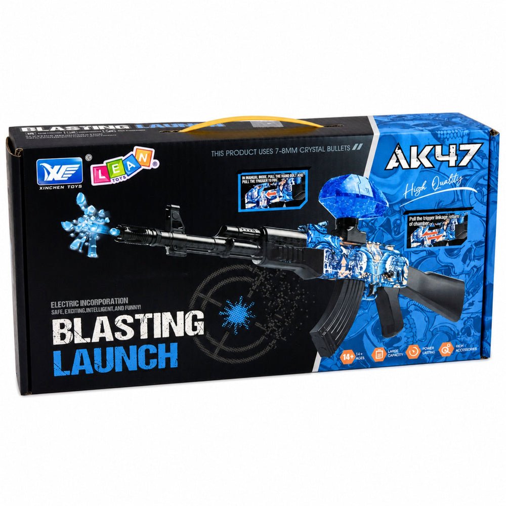 AK47 vodní kuličková puška automatická elektrická 70 cm