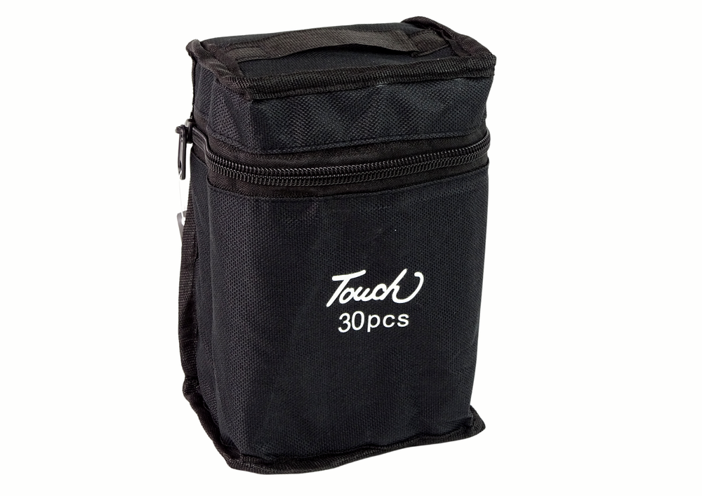 Alkoholové markery sada 30 ks – oboustranné v tašce | Pro Touch