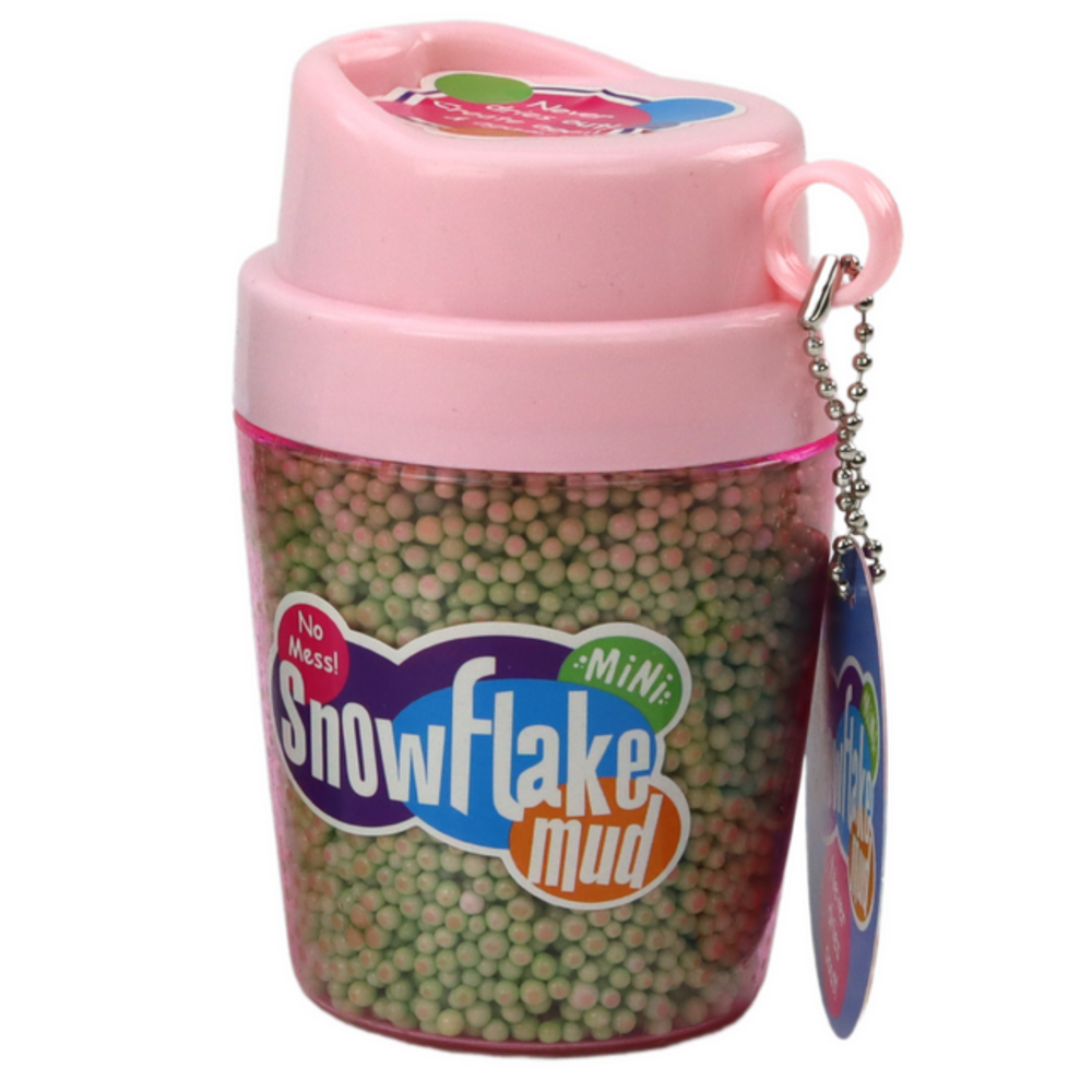 Antistresová hmota s kuličkami – zelená v kelímku