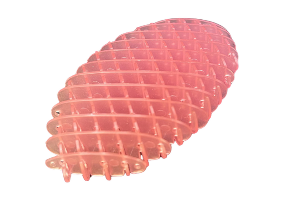 Antistresová hračka fidget elastická senzorická 5cm růžová