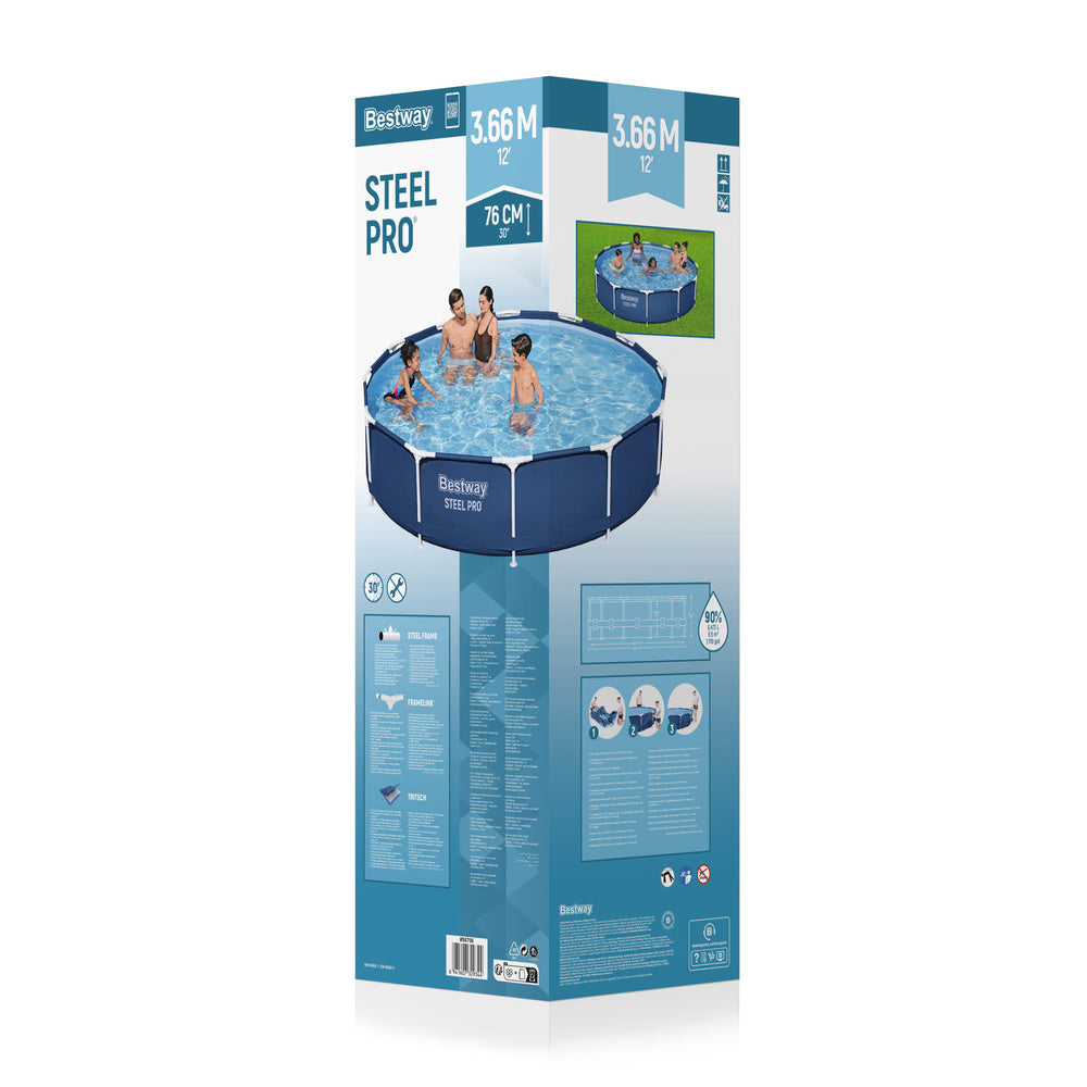 Bazén s konstrukcí 366 x 76 cm s rámem FrameLink – Bestway