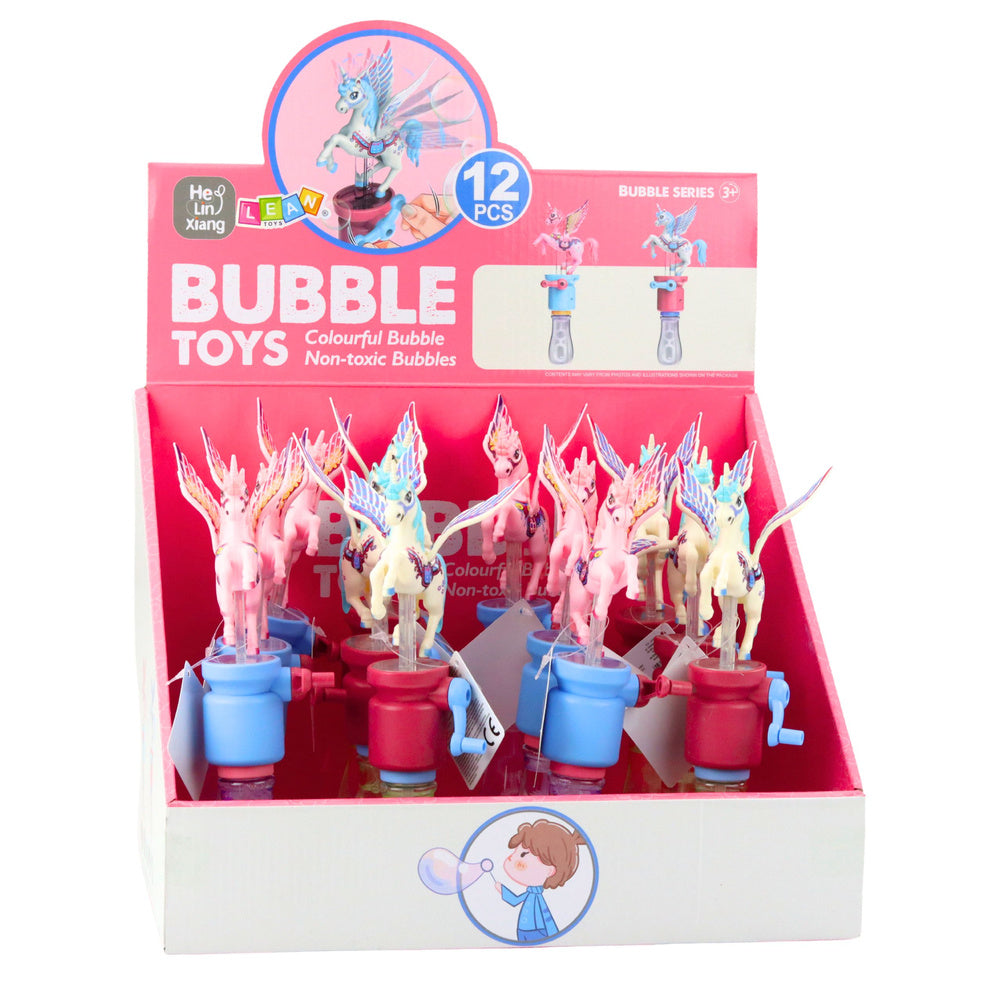 Bubliny jednorožec s křídly na kliku 23cm – hračka pro děti