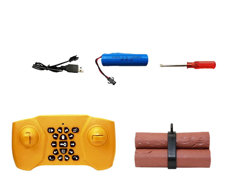 Dálkově ovládaný vysokozdvižný vozík – 360° otočení LED