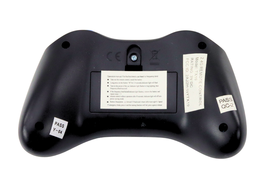 Dálkový ovladač TX19 B – pro elektrické autíčko 2.4G