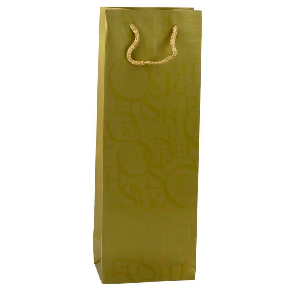 Dárková taška na láhev 35x12x9 cm – elegantní papírová