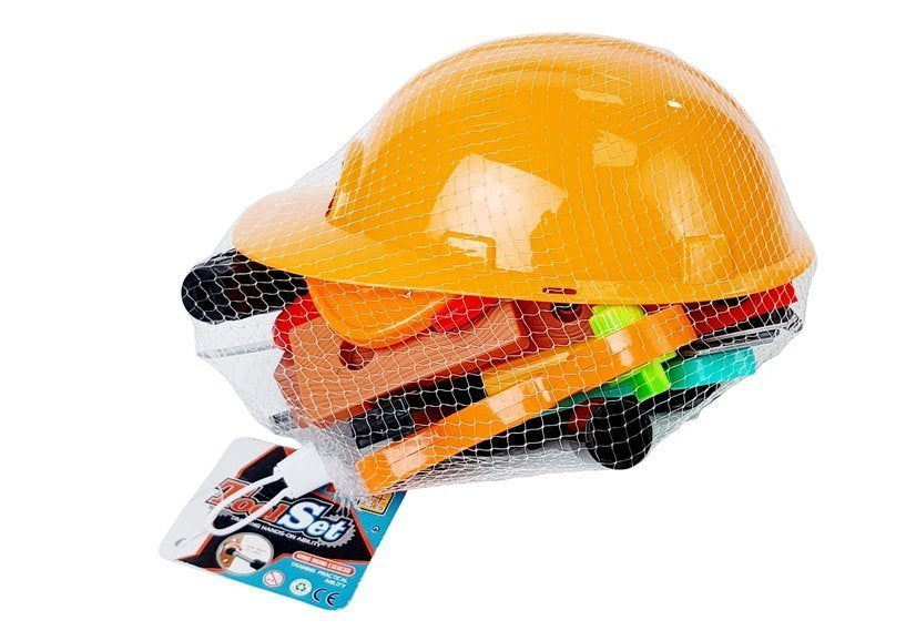 Dětská sada nářadí s vrtačkou a helmou 37 dílů