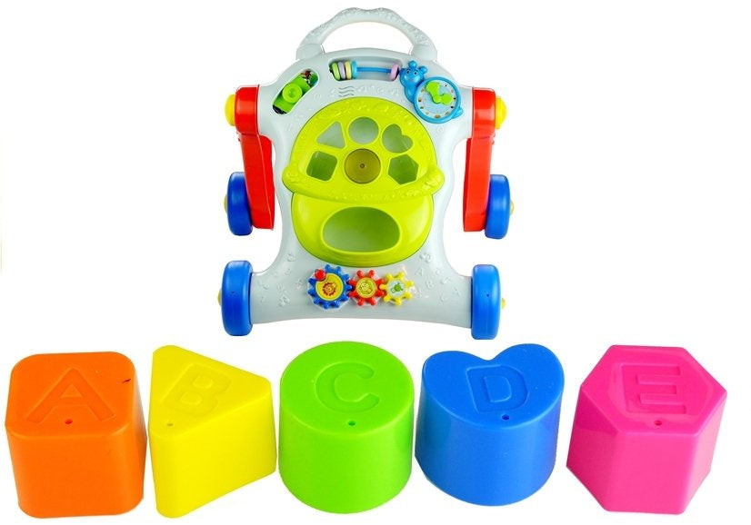 Dětské chodítko edukační se zvuky a světly barevné