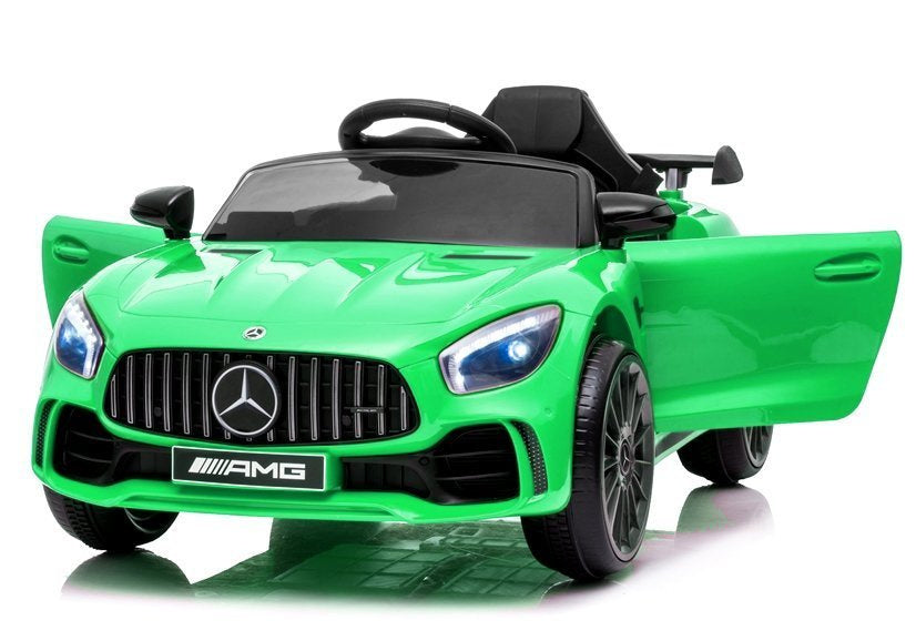 Dětské elektrické auto Mercedes AMG GT R s dálkovým ovládáním zelené