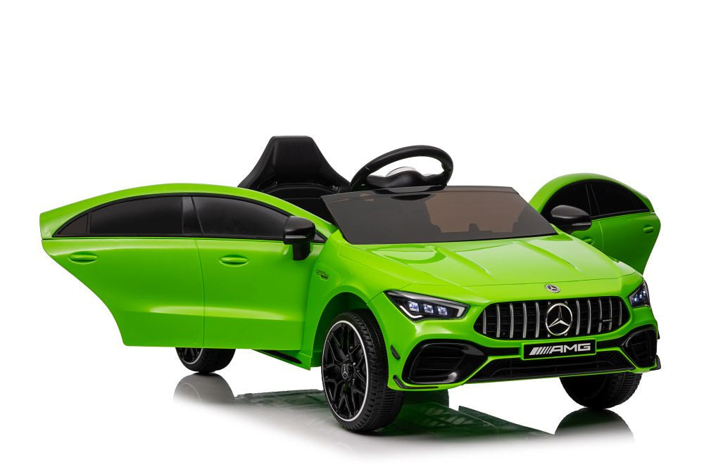 Dětské elektrické auto Mercedes CLA 45s AMG 4x4 zelené