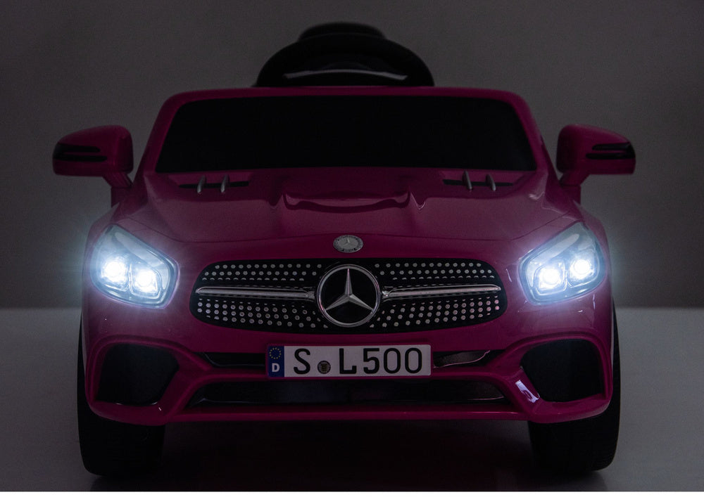 Dětské elektrické auto Mercedes SL500 12V růžové – S506
