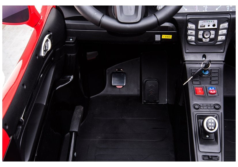 Dětské elektrické auto na akumulator s certifikátem CE žluté