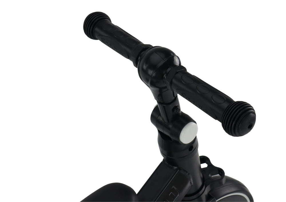 Dětské tříkolové odrážedlo PRO50 s vodící tyčí černé