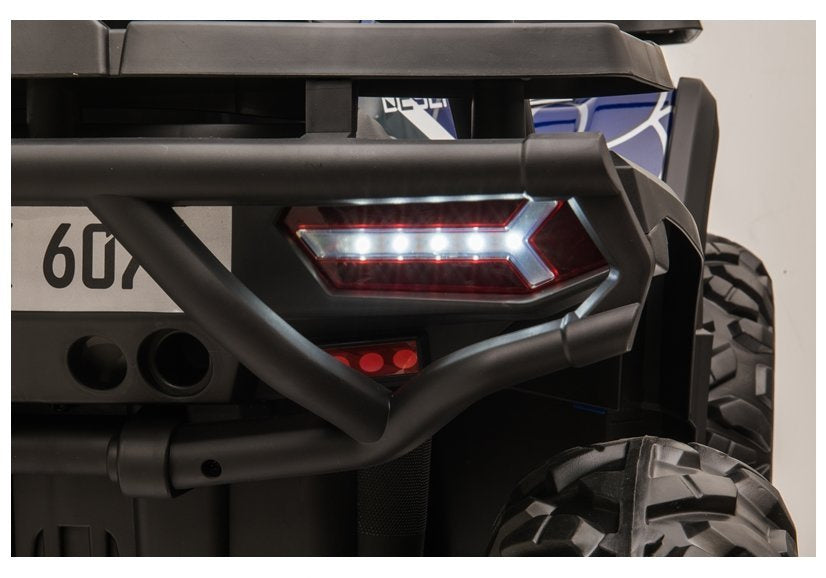 Dětský quad na akumulátor XMX607 Spider modrý lak