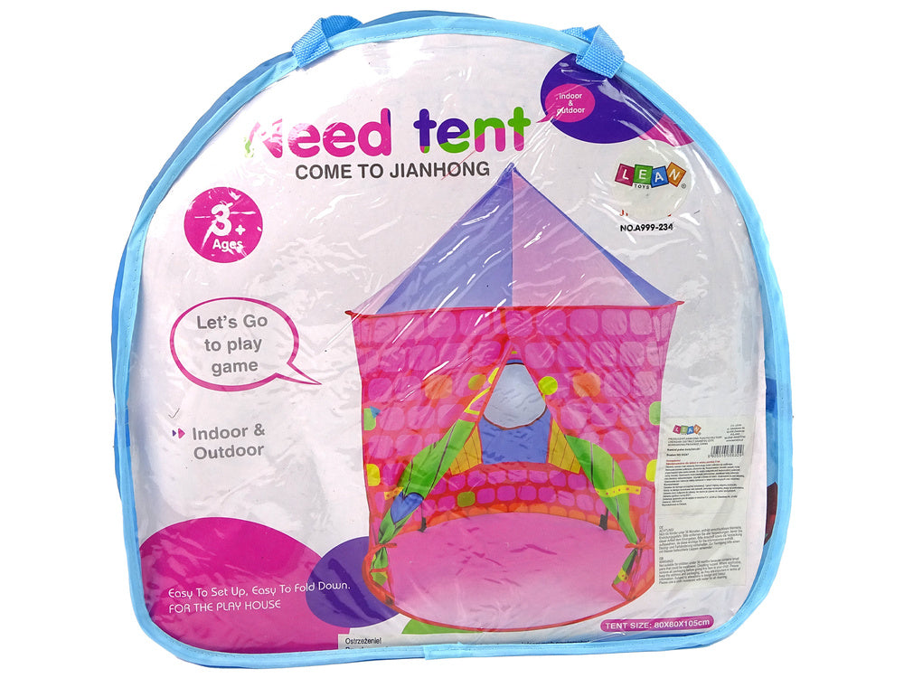 Dětský stan Palác princezny – pro zahradu růžový