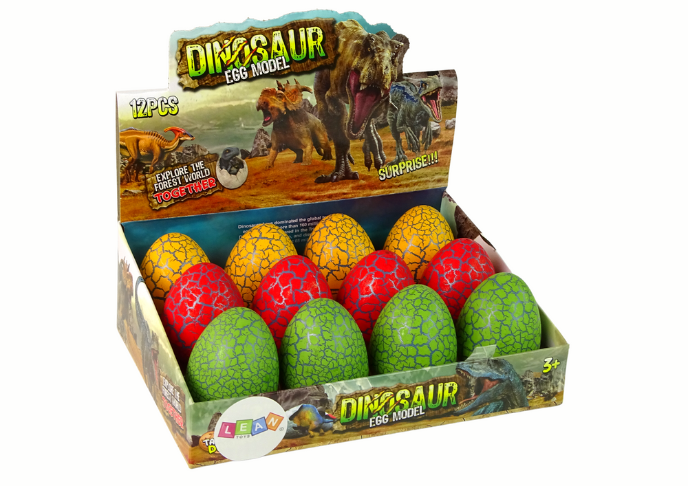Dinosauří vejce s překvapením 8 cm – líhnoucí se dinosaurus