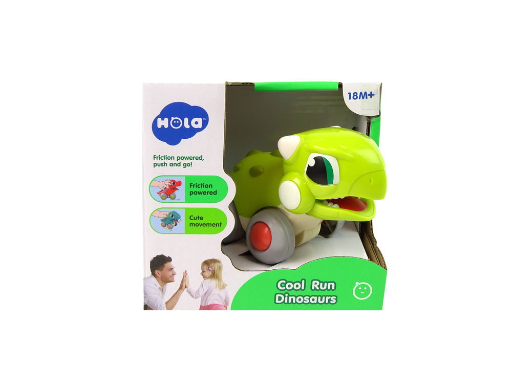 Dinosaurus na kolečkách – s pohyblivou pusou | zelený