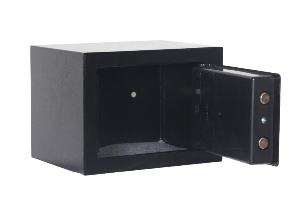 Domácí trezor na klíč ocelový 35x25x25cm černý
