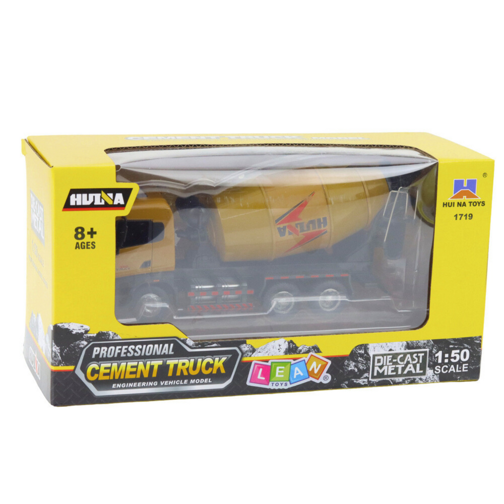 Domíchávač stavební kovový 1:50 – vozidlo khaki | Huina