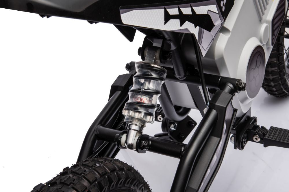 Elektrická motorka cross na akumulátor 36V A9901 černá