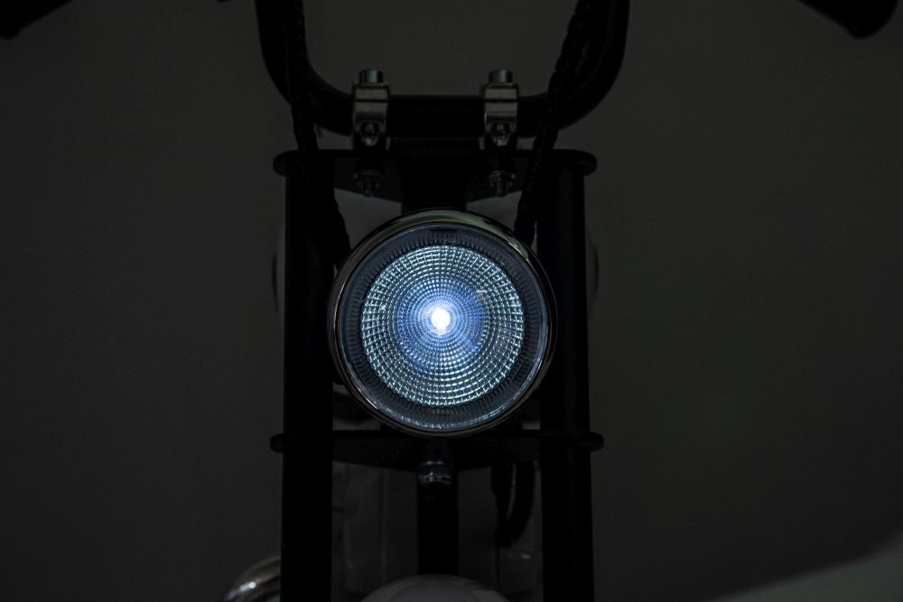 Elektrická motorka na akumulátor 36V bílá – A9902