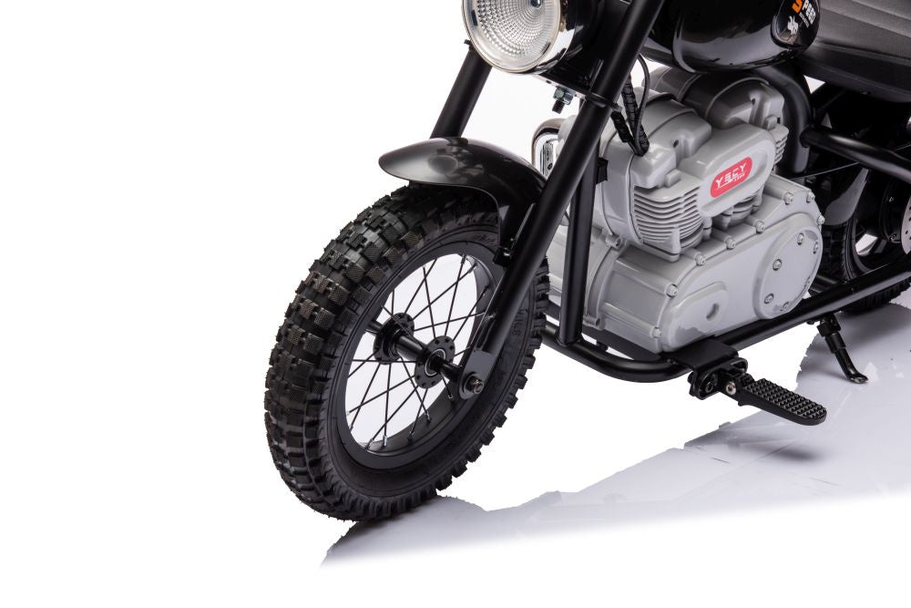 Elektrická motorka na akumulátor 36V černá – A9902