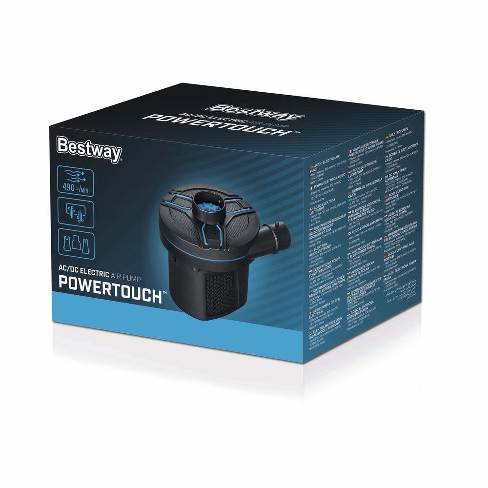 Elektrická pumpa 490 l/min – 220/12V s 3 koncovkami | Bestway