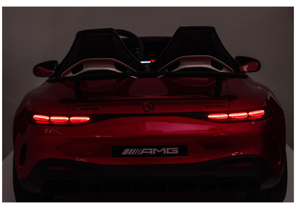Elektrické autíčko Mercedes GT63 AMG 24V červené – DK-GT63