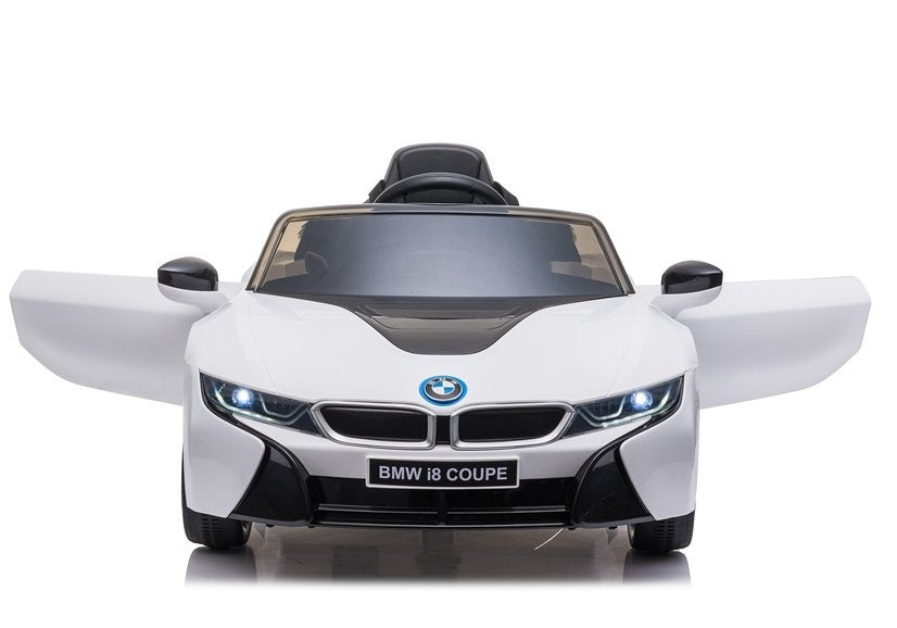Elektrické auto BMW i8 Coupe s dálkovým ovládáním bílé