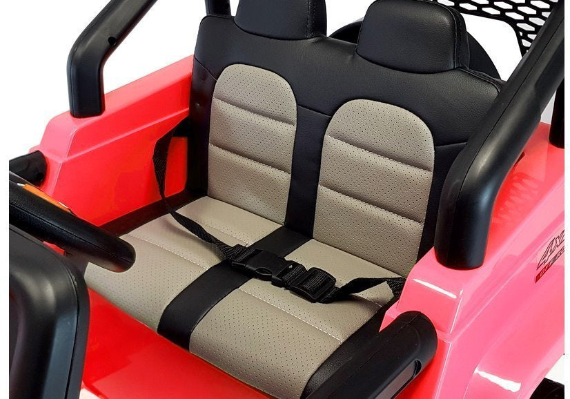 Elektrické auto Jeep 4x45W – na akumulátor | červené