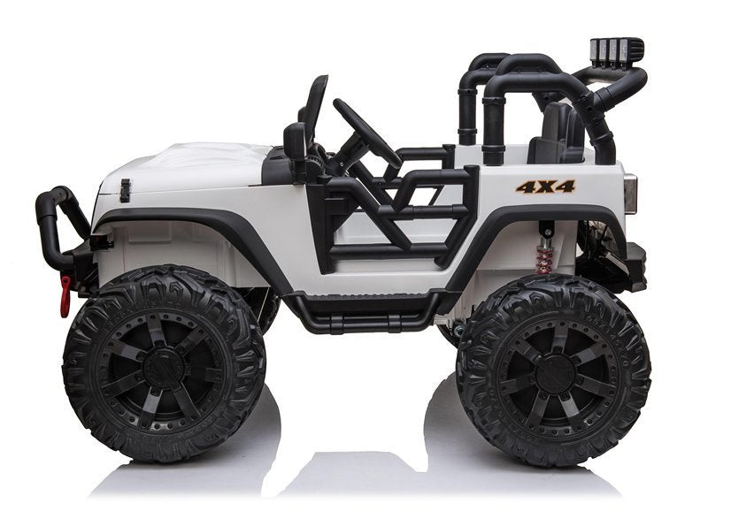 Elektrické auto Jeep na akumulator JC666 bílé