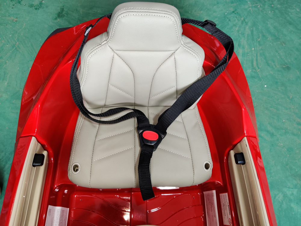 Elektrické auto Mercedes Benz G63 6X6 na akumulátor červené