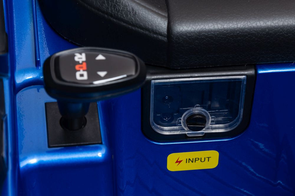 Elektrické auto Mercedes CLA 45s AMG lakované 4x4 modré