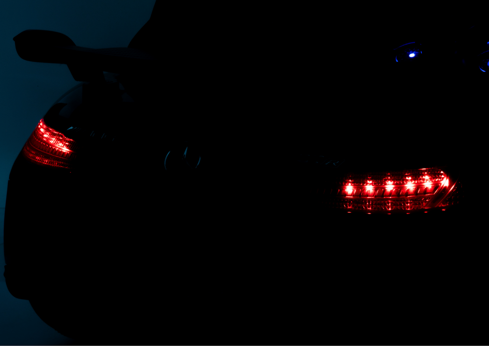 Elektrické auto Mercedes GTR s dálkovým ovládáním černé