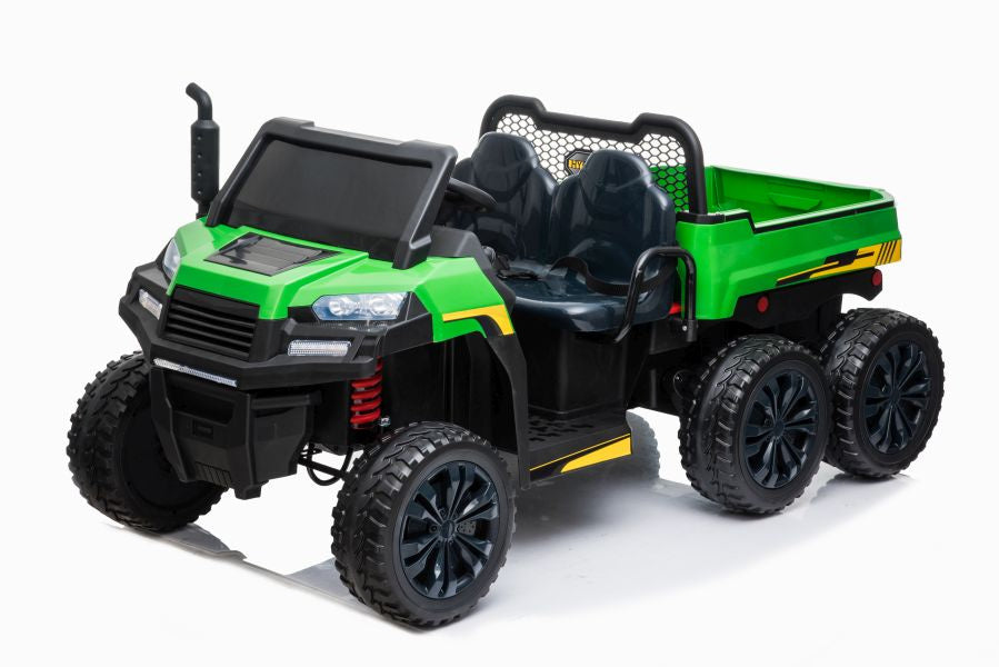 Elektrické auto na akumulátor A730 2 – 24V | zeleno černé